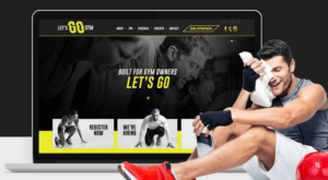 Thiết kế website phòng tập gym - Ảnh minh họa