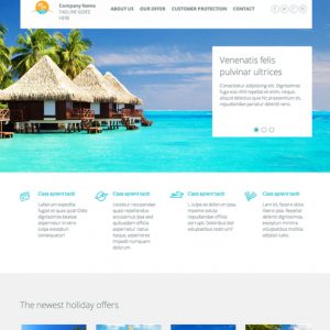 Thiết kế website công ty du lịch