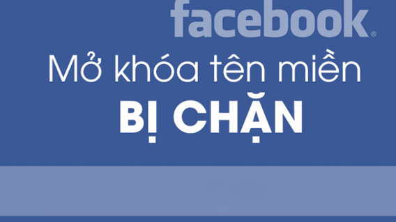 Hướng dẫn mở khóa khi website bị facebook chặn domain