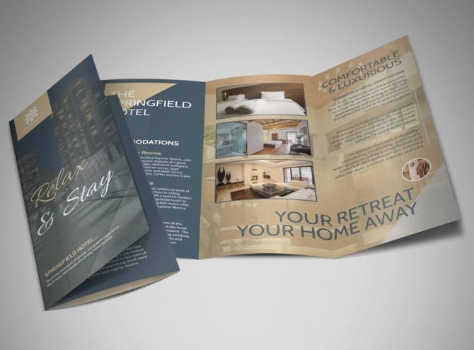 Bật mí cách thiết kế brochure khách sạn thu hút khách hàng 13 Thiết kế brochure khách sạn