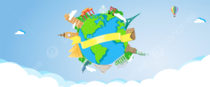 pngtree foreign tourism global tourism background material picture image 1001477