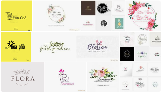 Ý tưởng thiết kế logo shop hoa ấn tượng nhất 2023 6 Ý tưởng thiết kế logo shop hoa ấn tượng nhất 2023