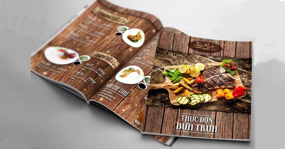 App thiết kế menu trên điện thoại vô cùng đơn giản 