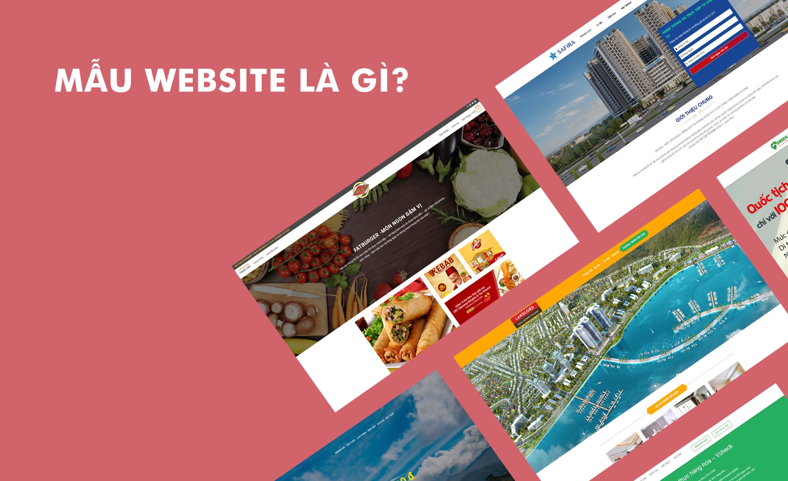 Tổng hợp 5+ mẫu website đẹp, giá rẻ không thể bỏ qua 7 Mẫu Website là gì?