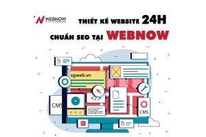 Thiết kế website 24h chuẩn SEO tại WebNow